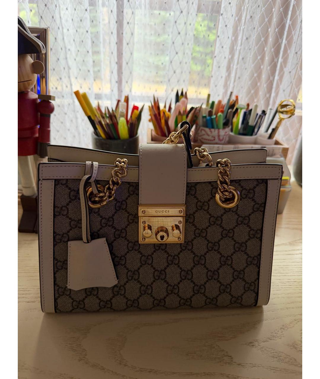 GUCCI Бежевая сумка через плечо, фото 2