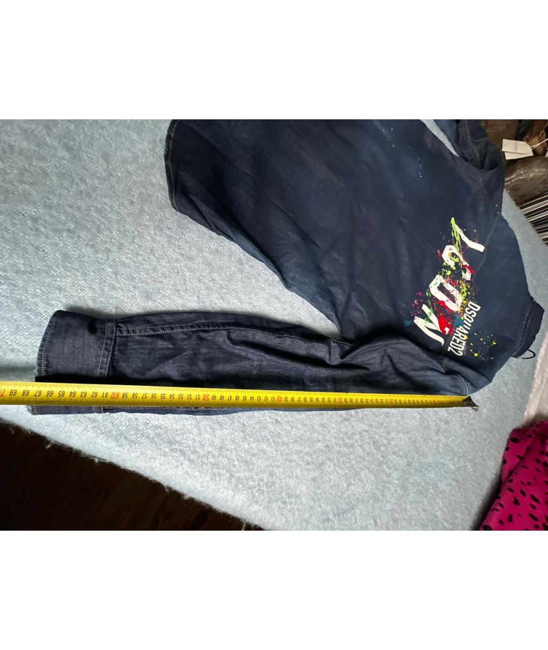 DSQUARED2 Хлопковая кэжуал рубашка, фото 7