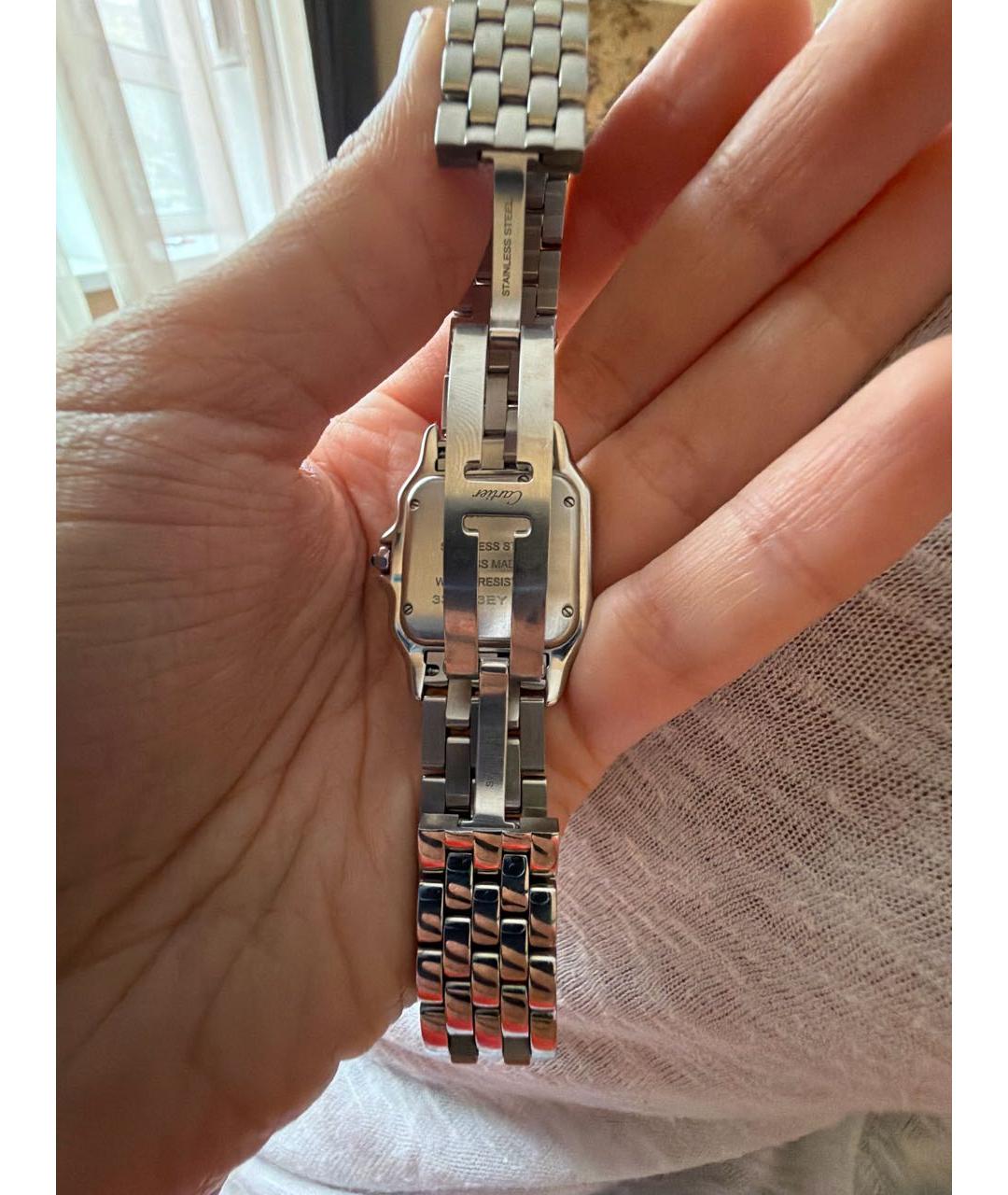 CARTIER Серебряные металлические часы, фото 3