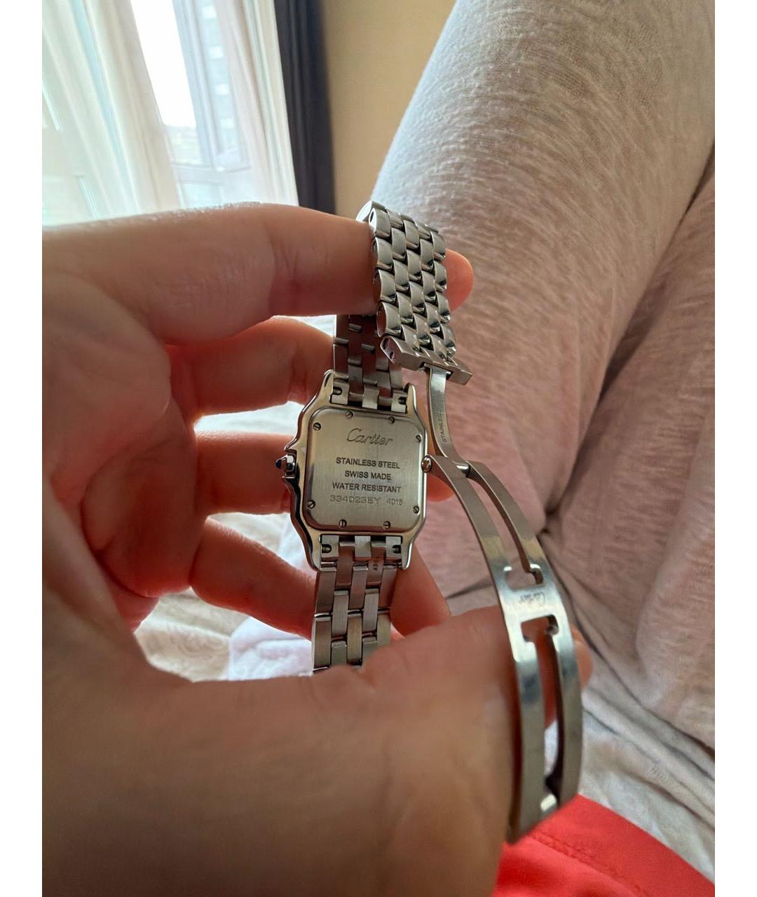 CARTIER Серебряные металлические часы, фото 2