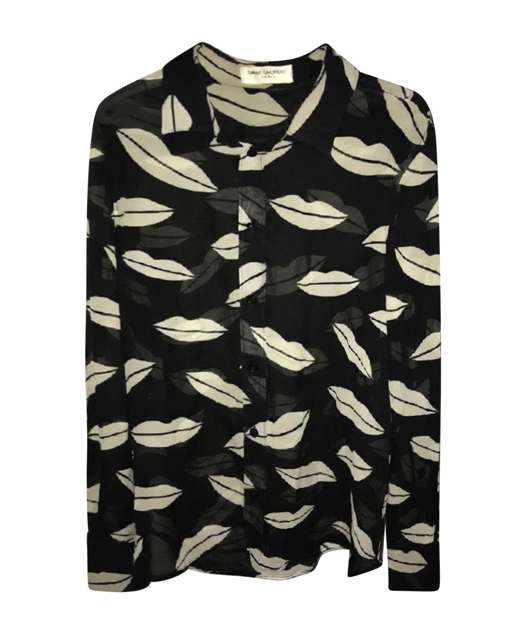 SAINT LAURENT Шелковая блузы, фото 1