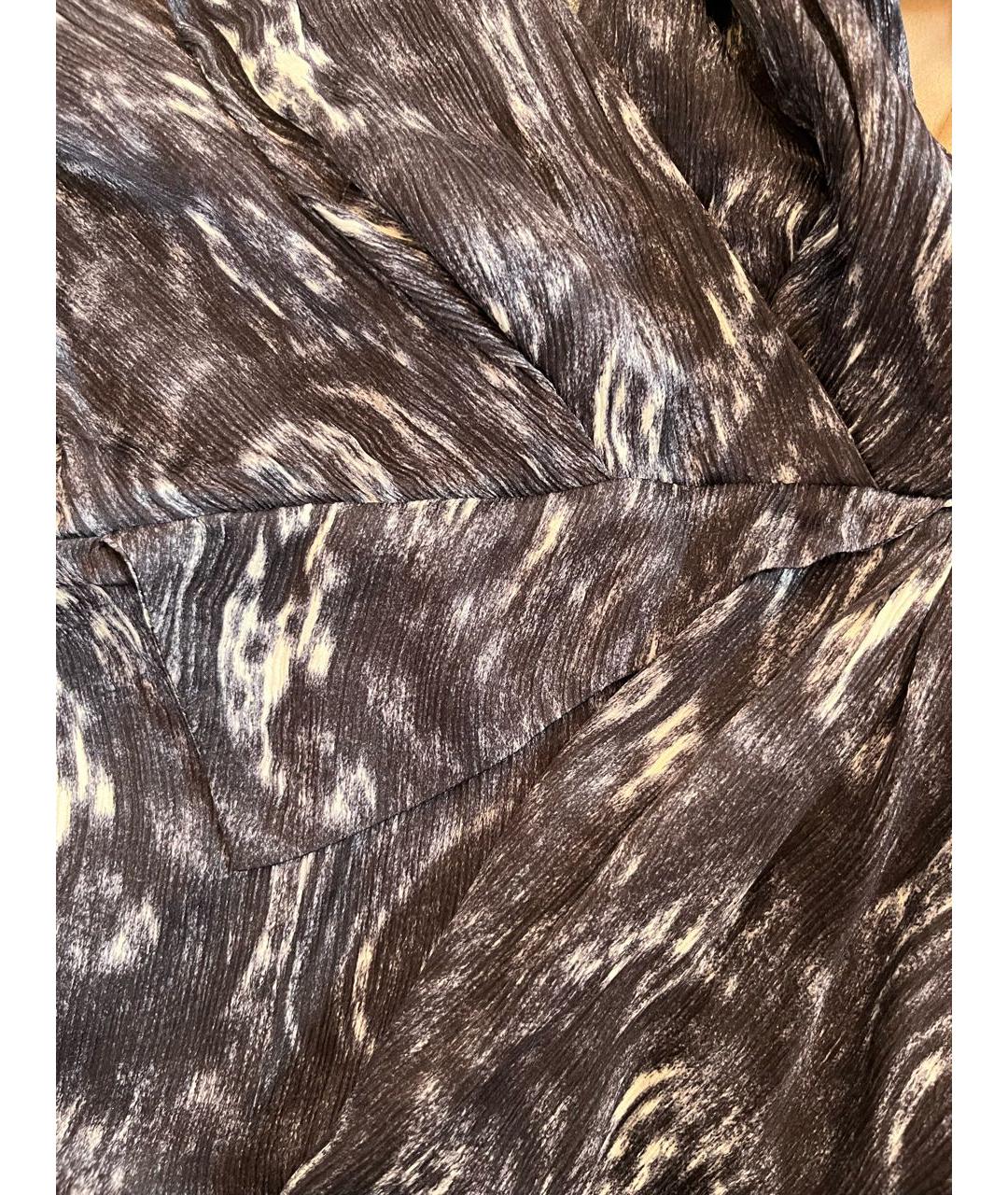 IRO Антрацитовое шелковое коктейльное платье, фото 4