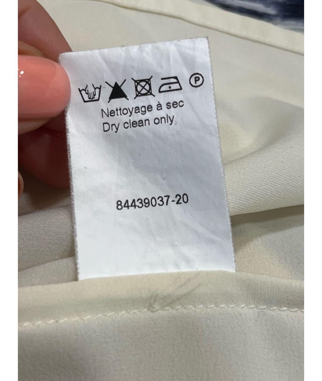 SONIA RYKIEL Бежевая полиэстеровая блузы, фото 7