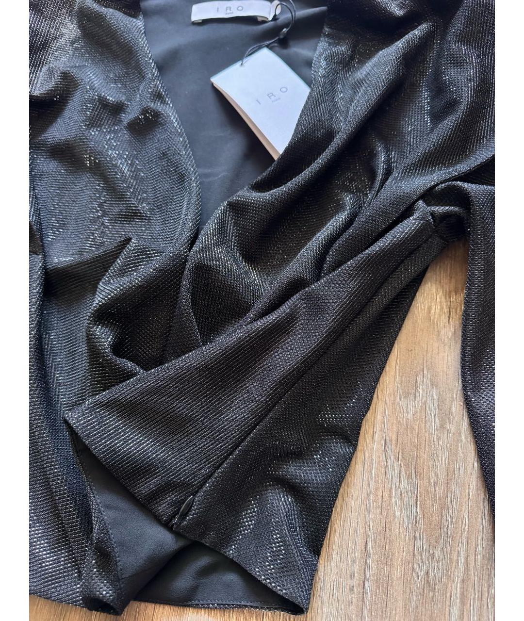 IRO Черная полиэстеровая блузы, фото 5