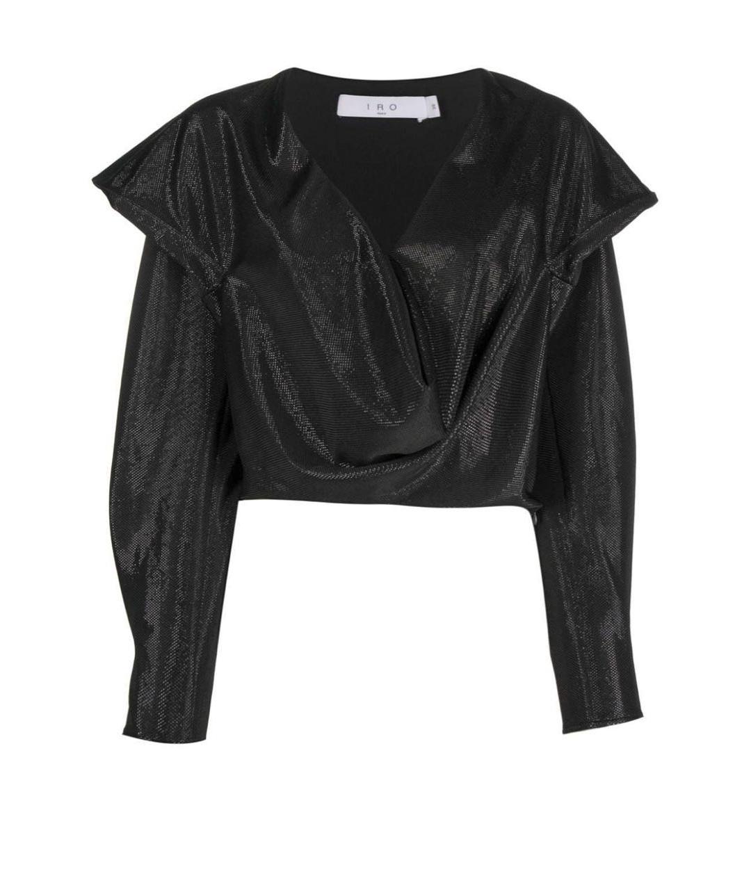 IRO Черная полиэстеровая блузы, фото 3