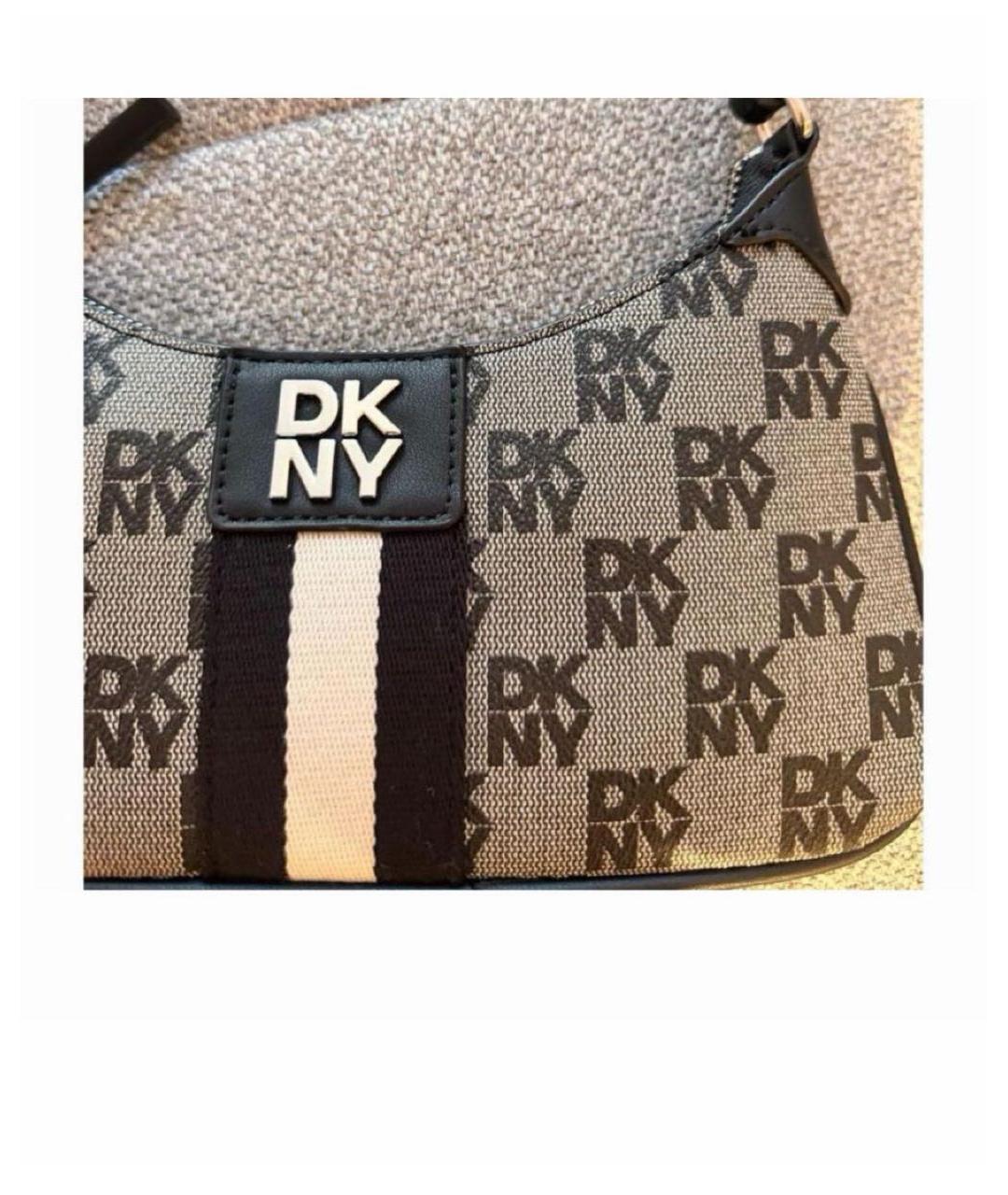 DKNY Бежевая сумка через плечо, фото 2