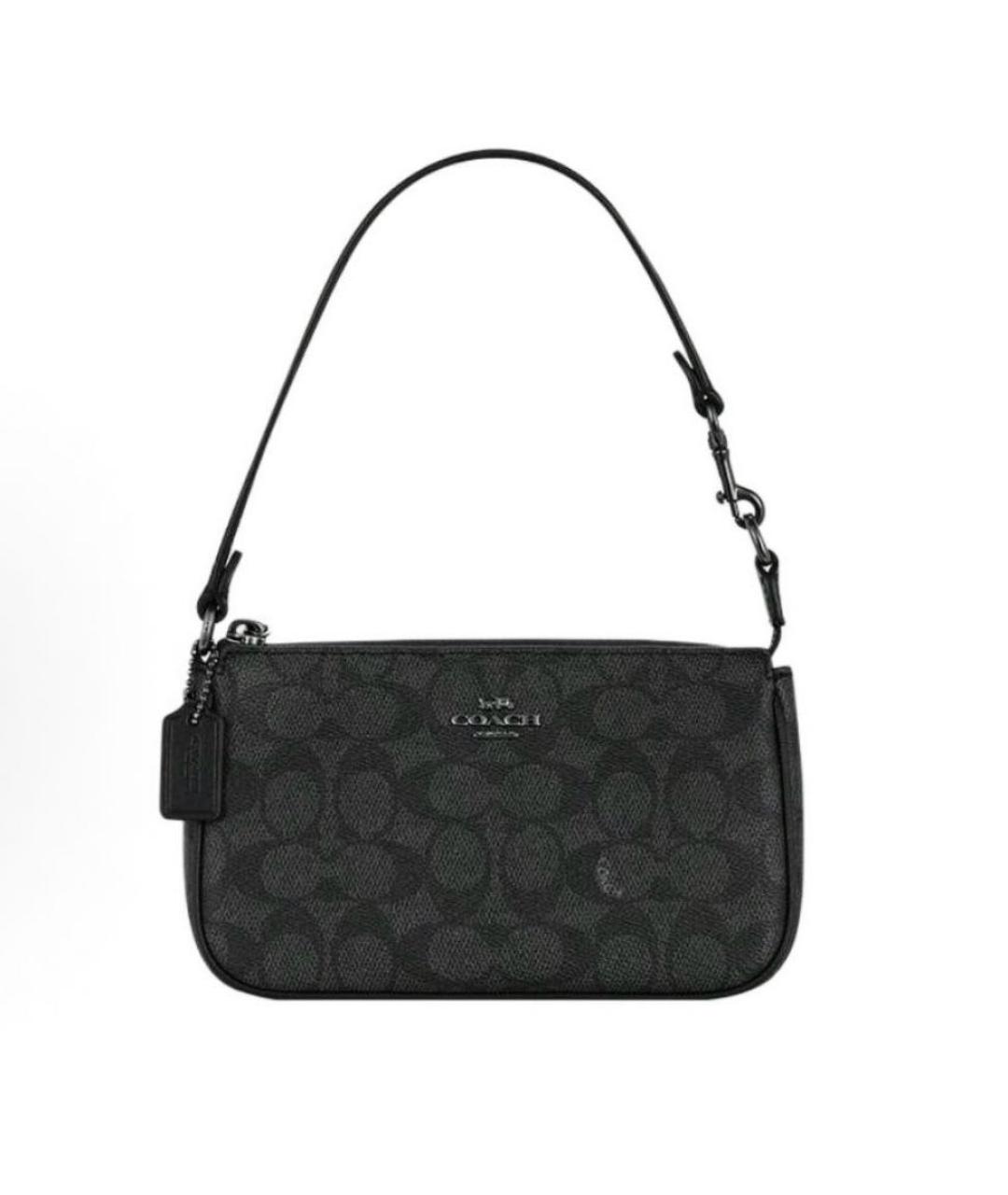 COACH Серая сумка через плечо, фото 8