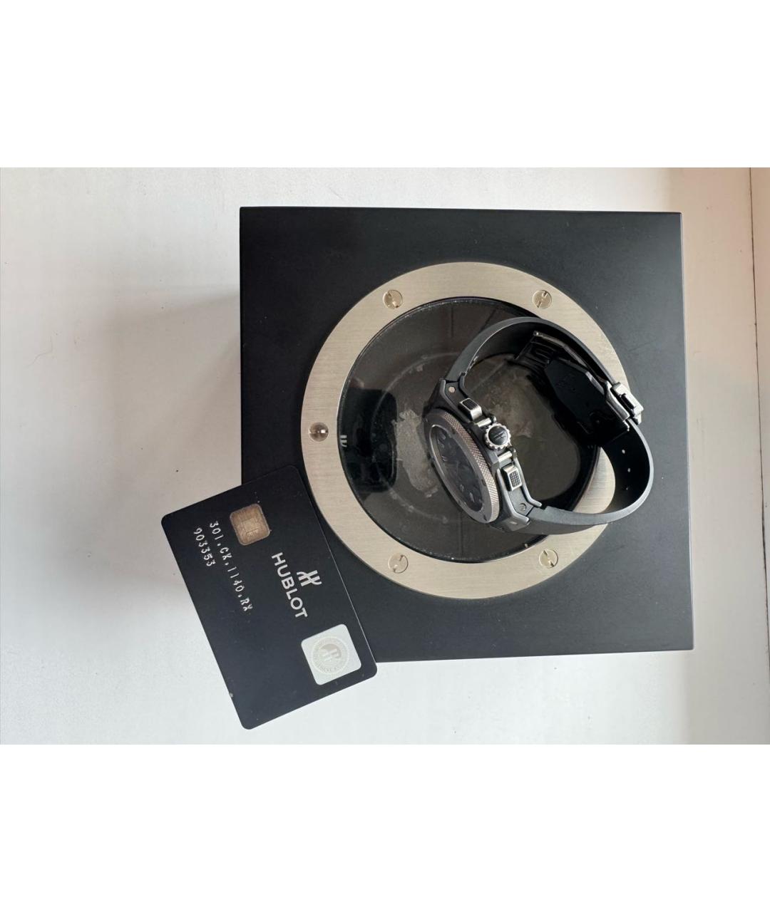 HUBLOT Черные керамические часы, фото 4