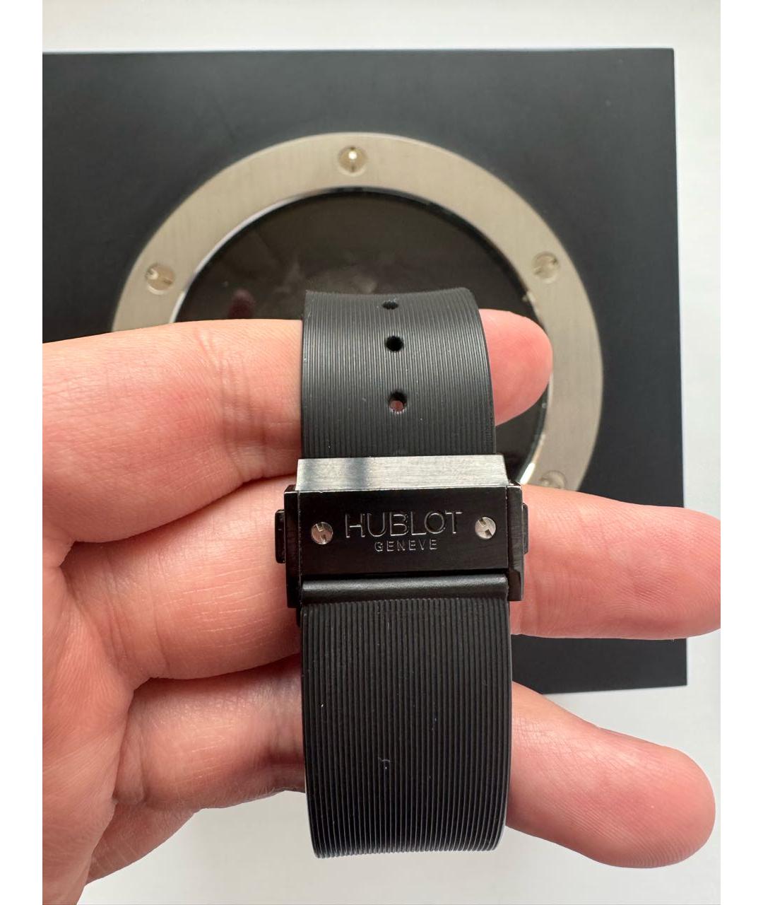 HUBLOT Черные керамические часы, фото 7