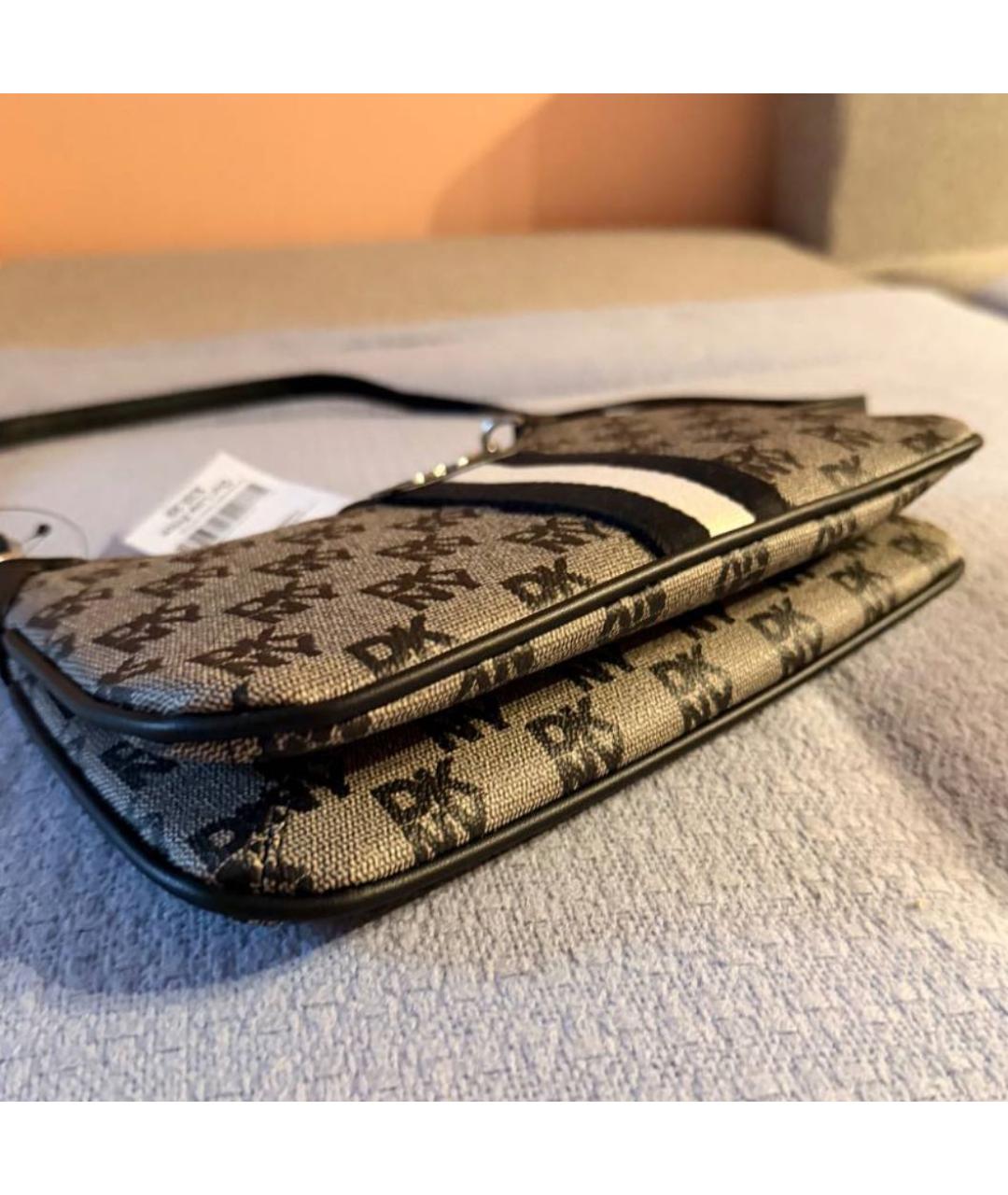 DKNY Черная сумка через плечо, фото 3