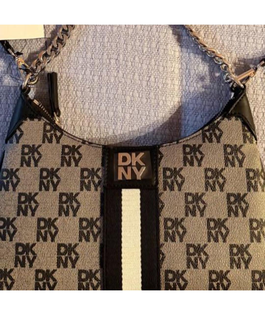 DKNY Черная сумка через плечо, фото 4