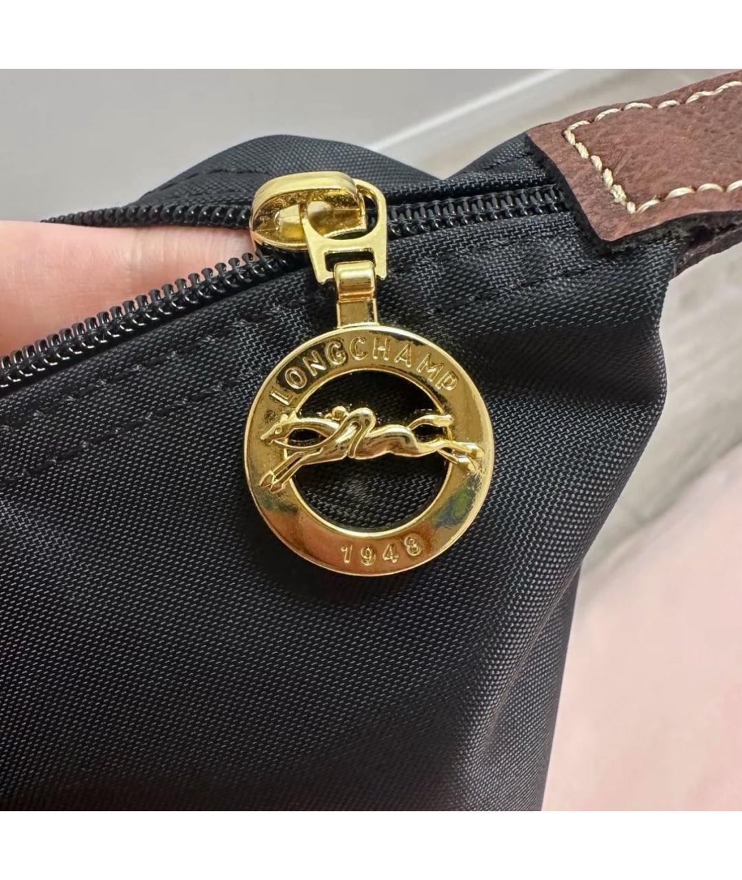 LONGCHAMP Черная сумка тоут, фото 8