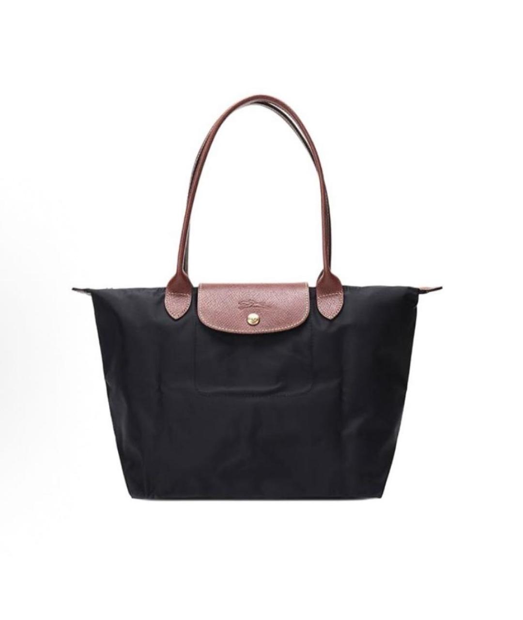 LONGCHAMP Черная сумка тоут, фото 9