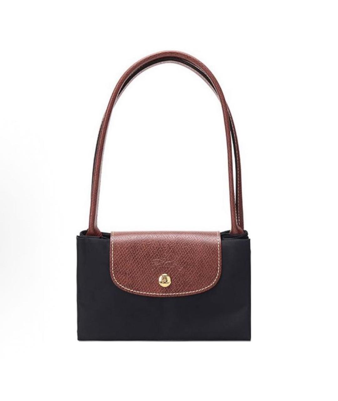 LONGCHAMP Черная сумка тоут, фото 4