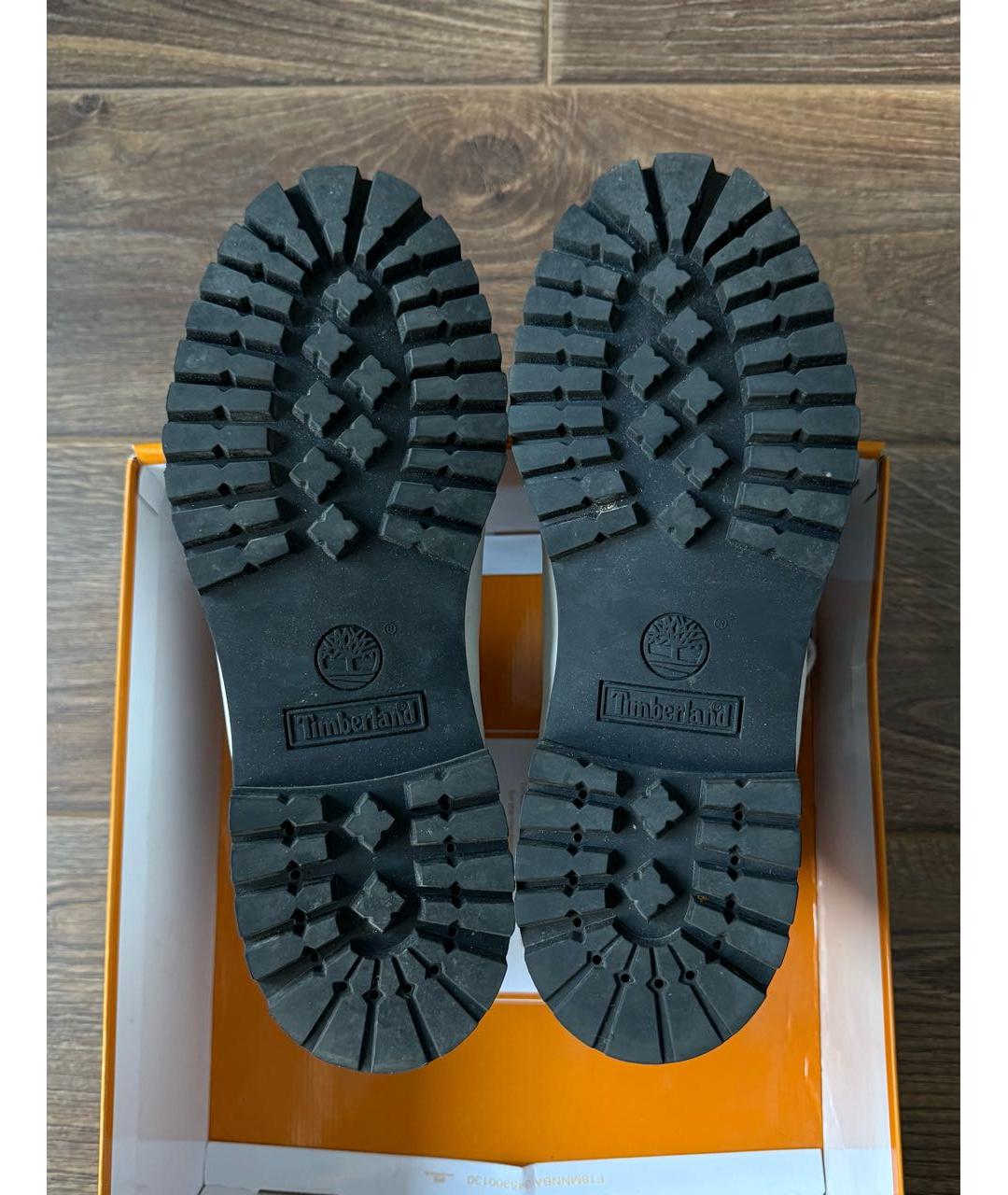 TIMBERLAND Белые нубуковые высокие ботинки, фото 6