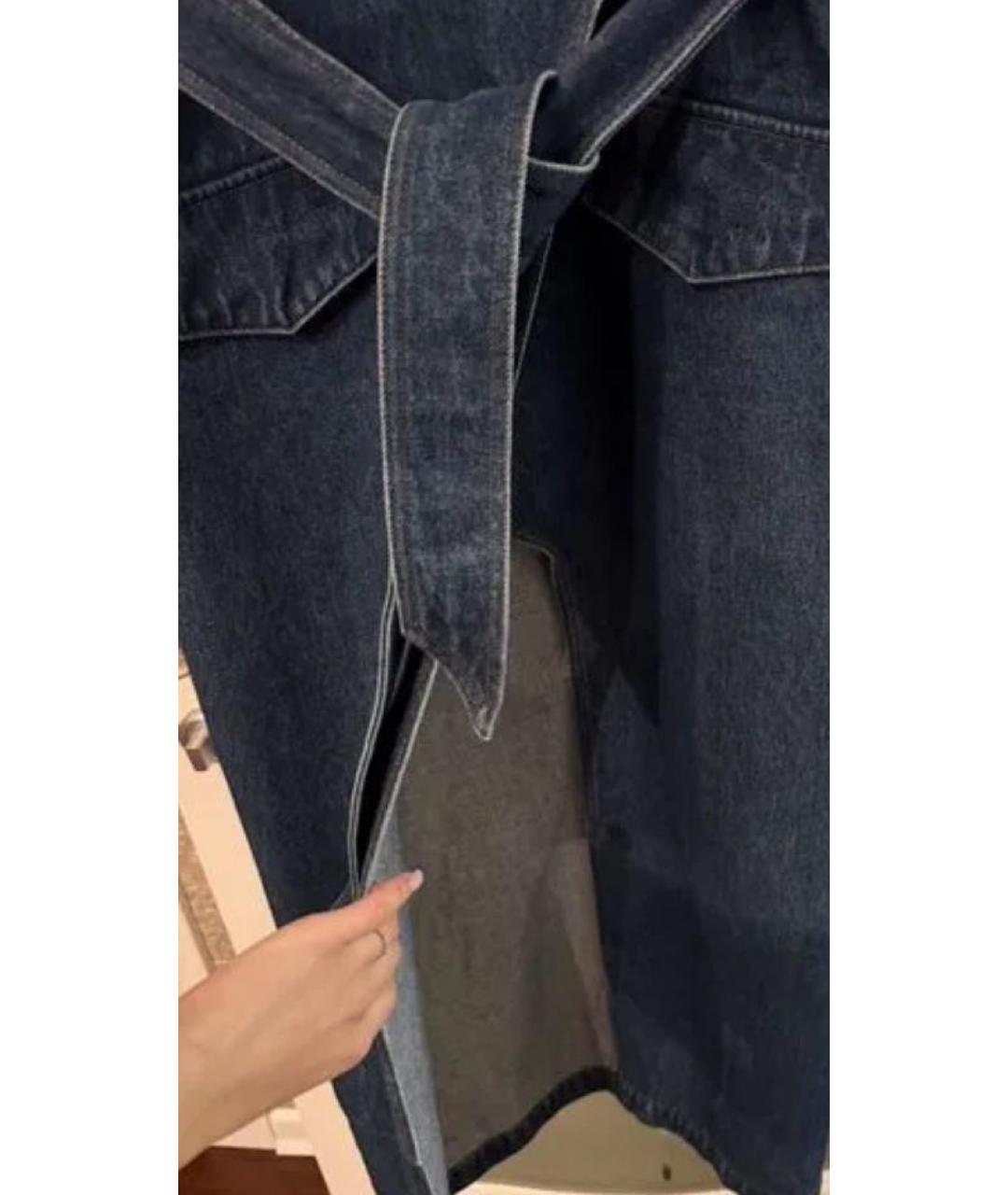 NANUSHKA Темно-синее повседневное платье, фото 7