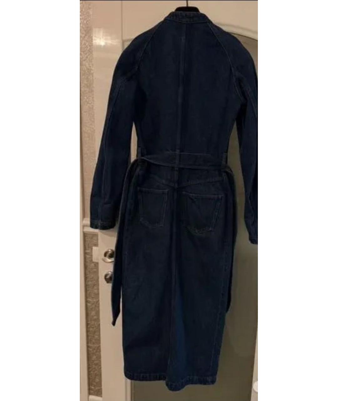 NANUSHKA Темно-синее повседневное платье, фото 4