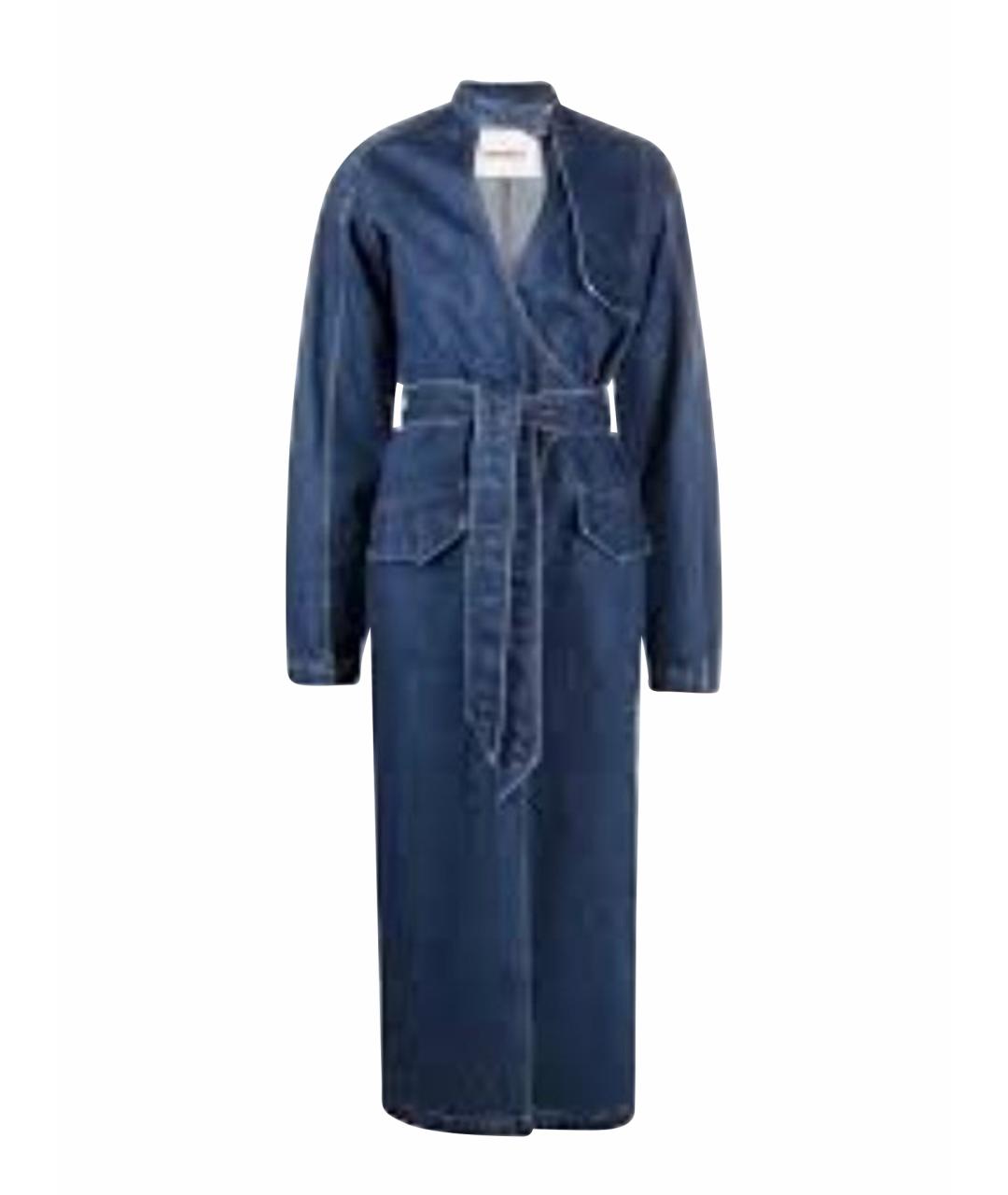 NANUSHKA Темно-синее повседневное платье, фото 1