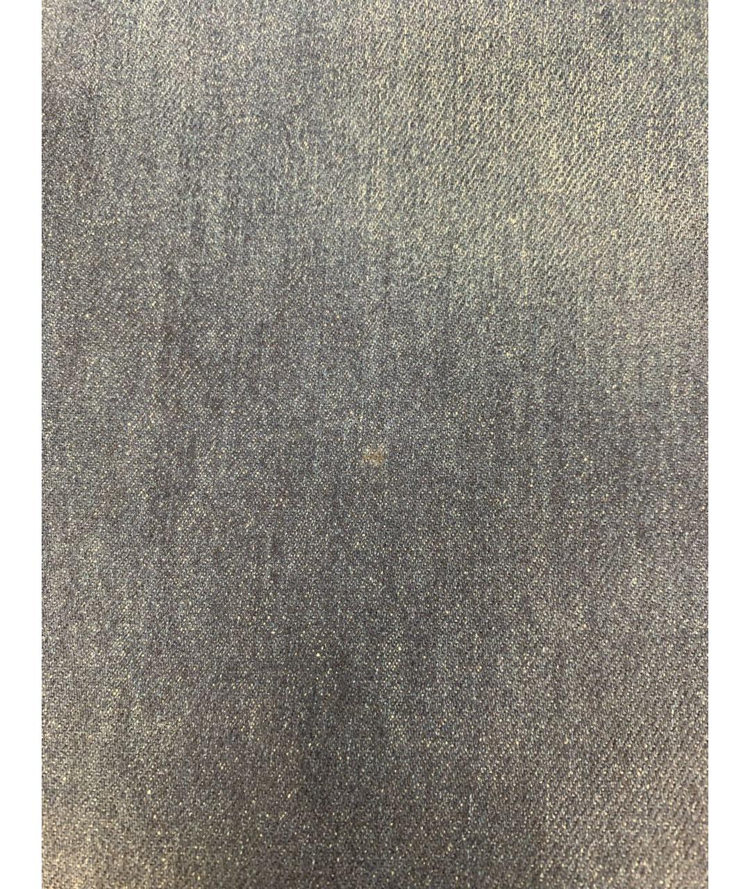 Jacob Lee Синие хлопковые прямые джинсы, фото 8