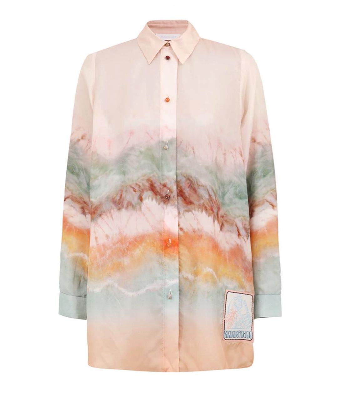 ZIMMERMANN Бирюзовый шелковый костюм с брюками, фото 9