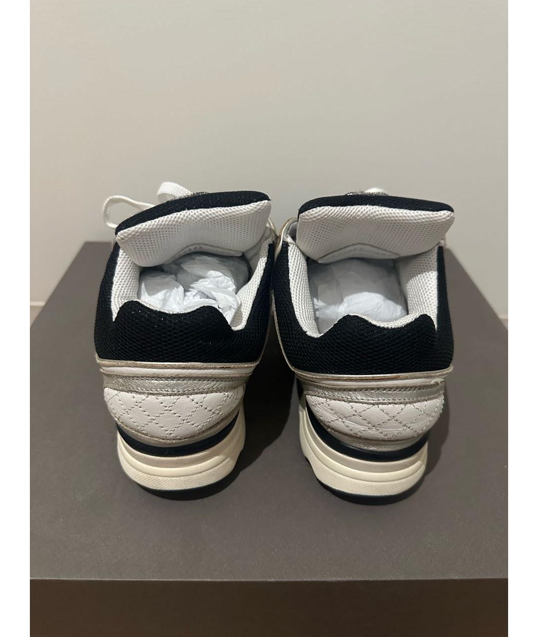 CHANEL Мульти замшевые кроссовки, фото 4