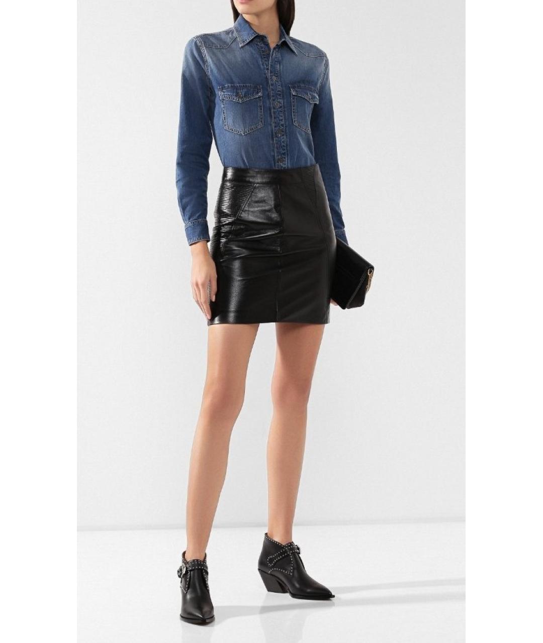 GIVENCHY Черные кожаные ботильоны, фото 4