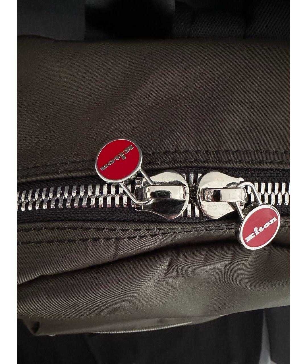 KITON Хаки рюкзак, фото 5