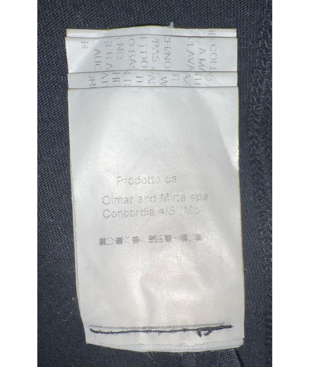 RICK OWENS Черное хлопковое повседневное платье, фото 5