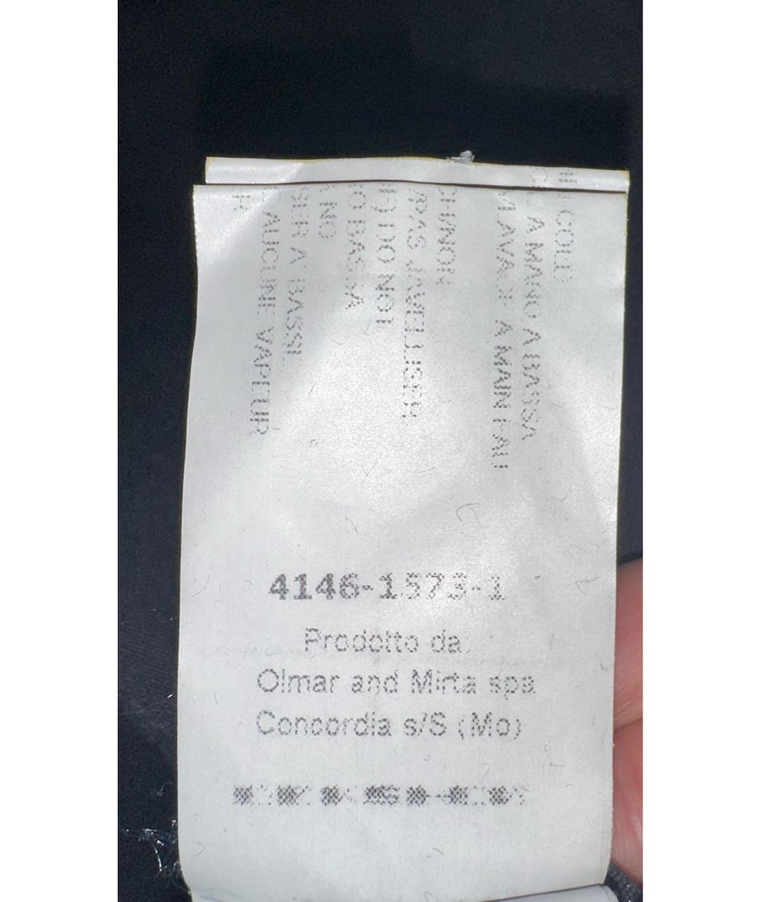 RICK OWENS Черное хлопковое повседневное платье, фото 6