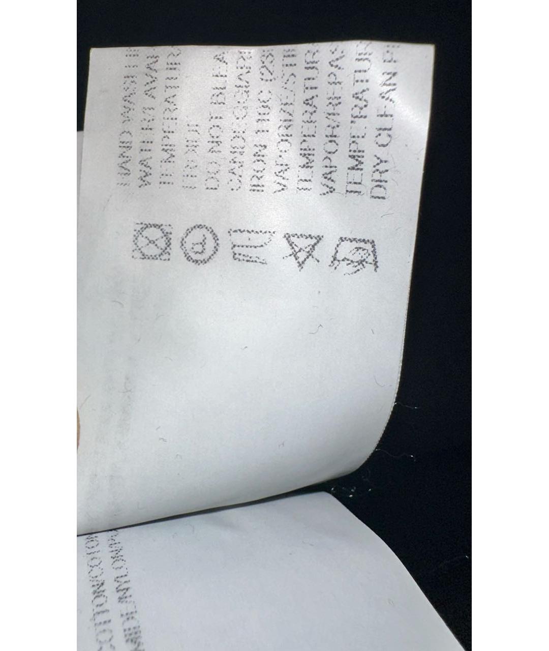 RICK OWENS Черное хлопковое повседневное платье, фото 7