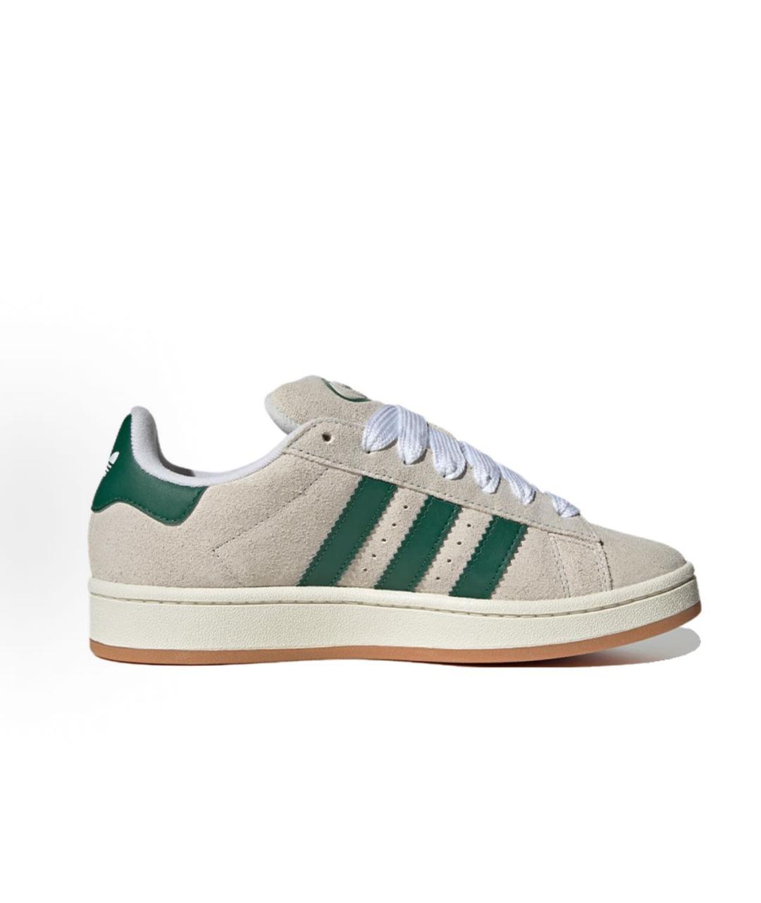 ADIDAS Бежевые замшевые кроссовки, фото 3