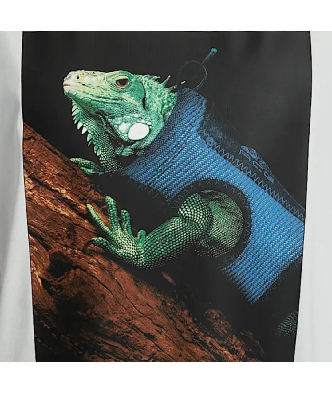 NIKE ACG Белая хлопко-полиэстеровая футболка, фото 3