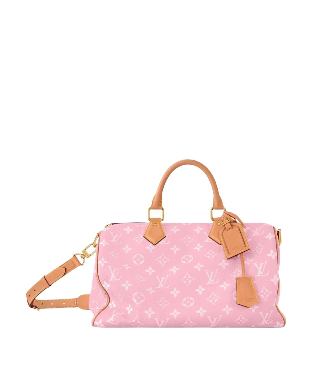 LOUIS VUITTON Розовая сумка с короткими ручками, фото 1