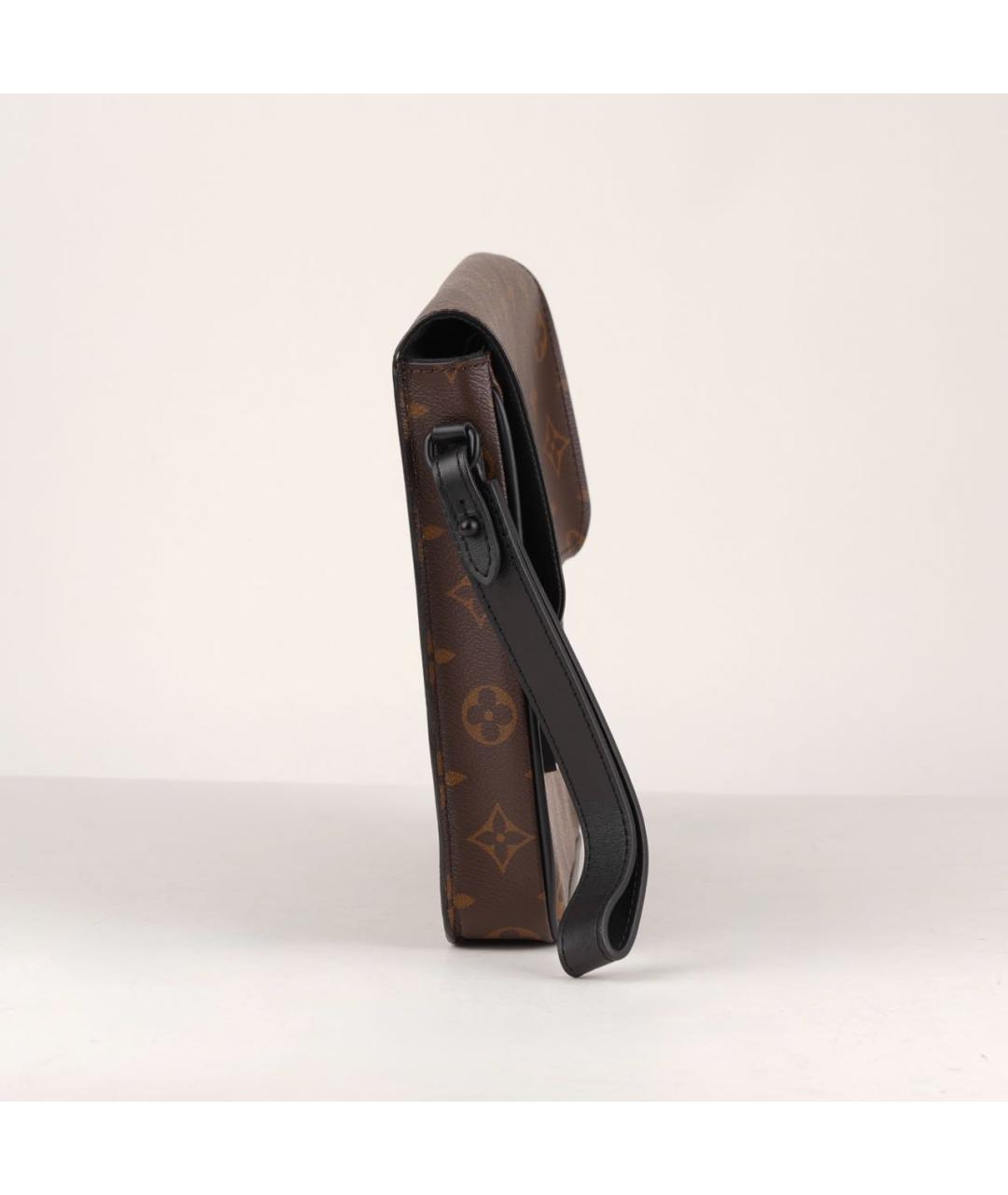 LOUIS VUITTON Коричневая барсетка, фото 4