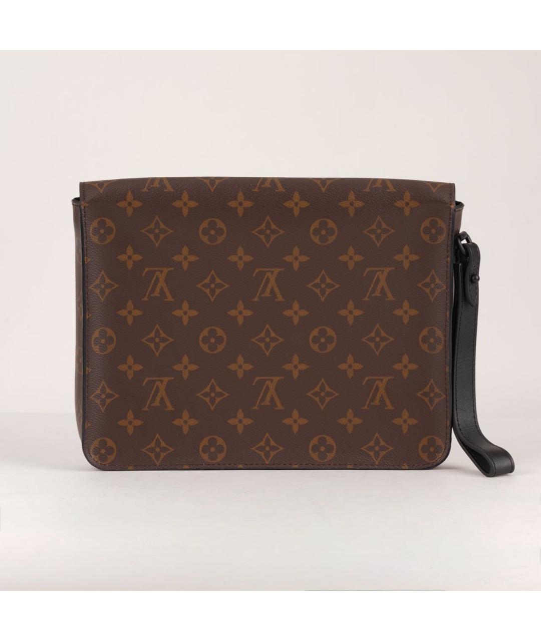 LOUIS VUITTON Коричневая барсетка, фото 3