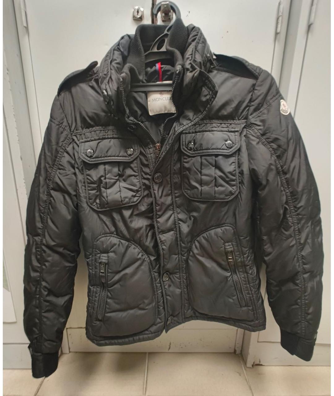 MONCLER Черная куртка, фото 9