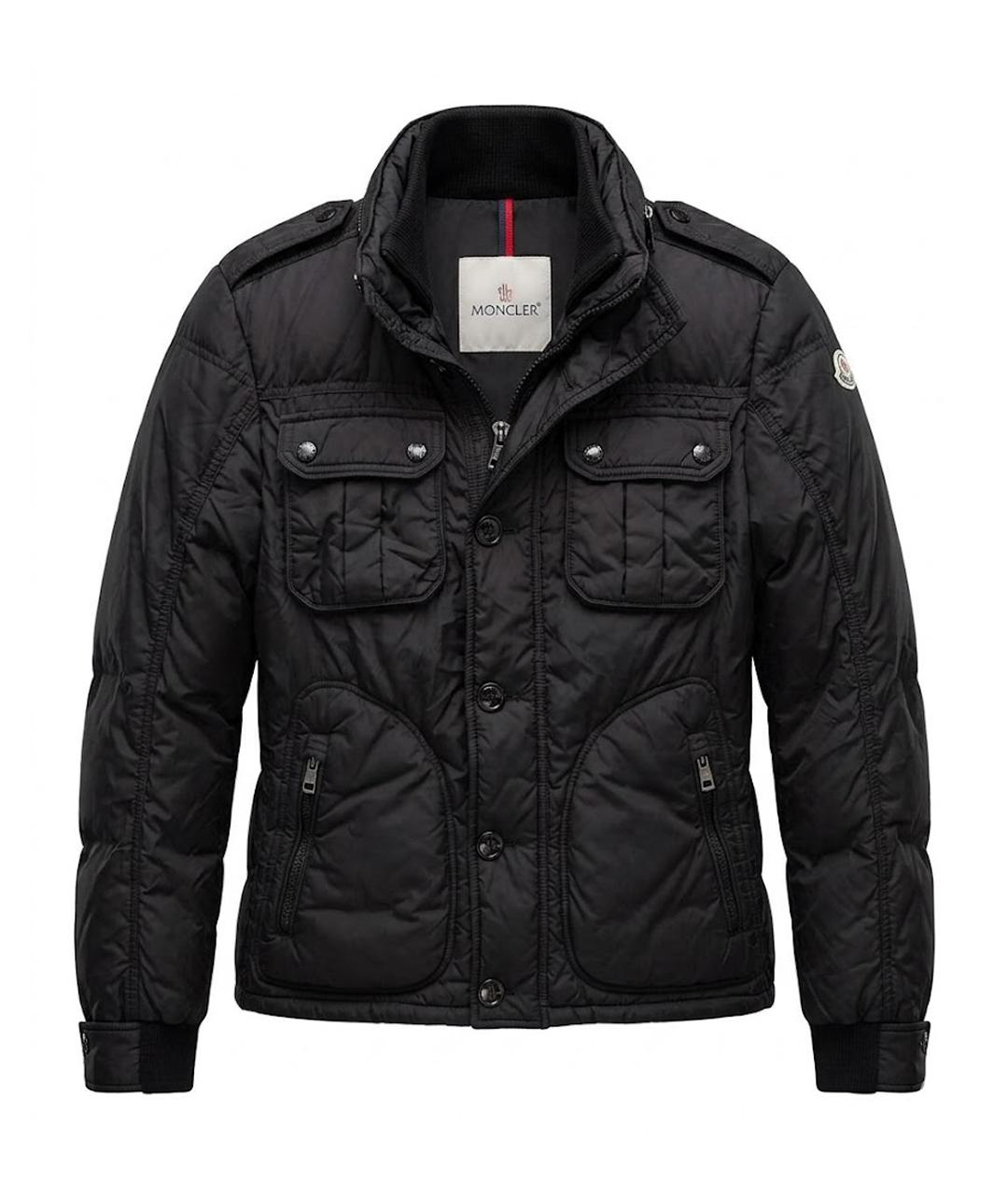 MONCLER Черная куртка, фото 1