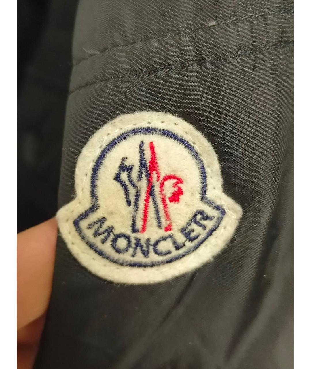 MONCLER Черная куртка, фото 5