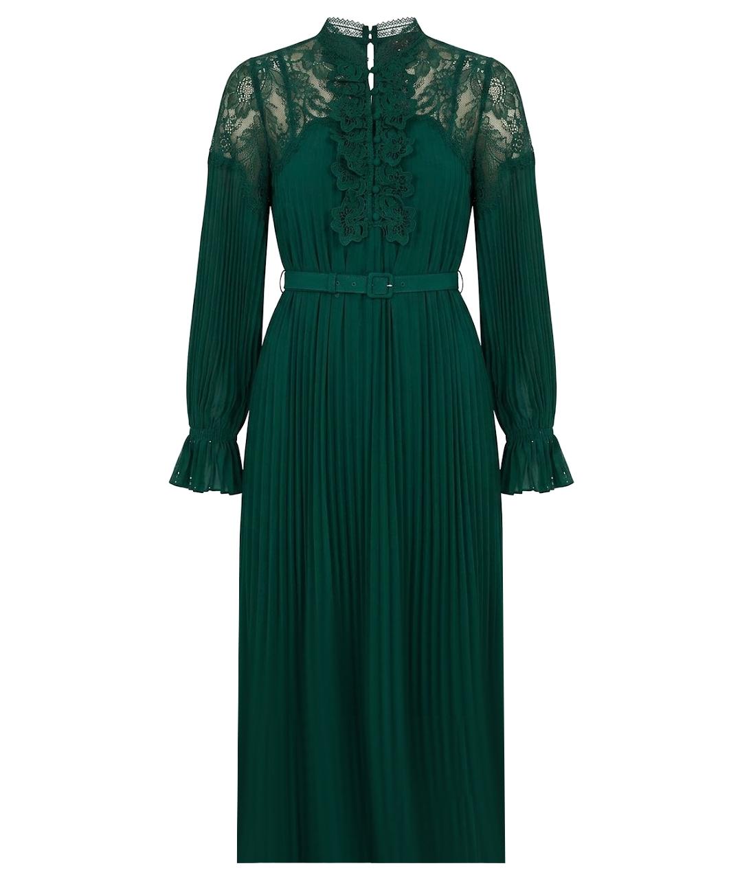 SELF-PORTRAIT Зеленые вечернее платье, фото 1