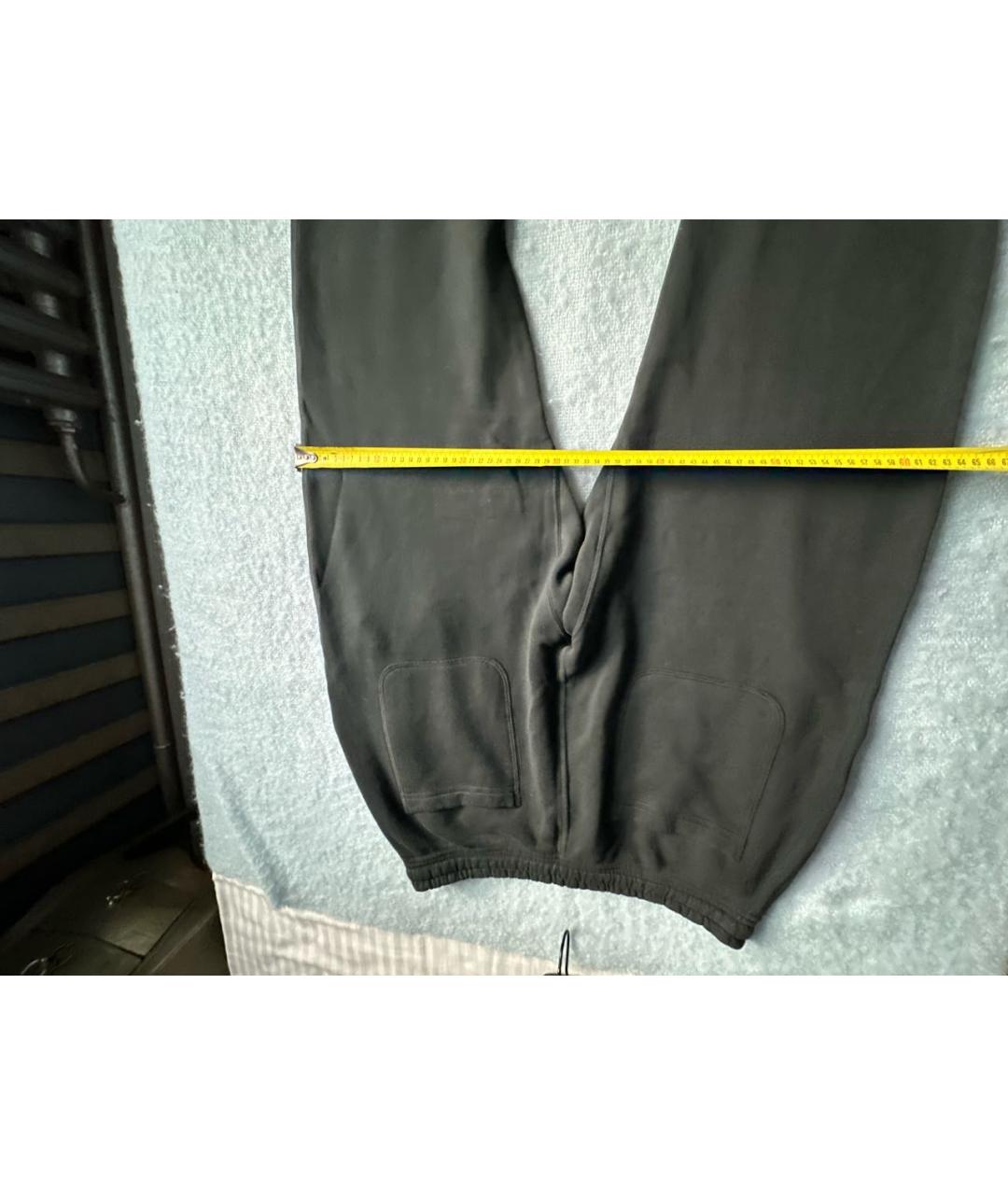 TOM FORD Черные хлопковые повседневные брюки, фото 8