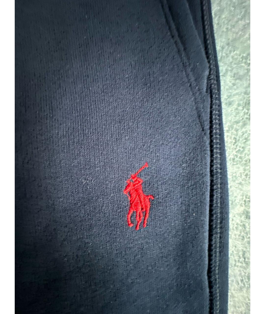 POLO RALPH LAUREN Темно-синие хлопковые шорты, фото 3