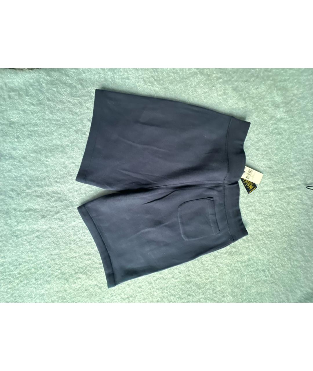 POLO RALPH LAUREN Темно-синие хлопковые шорты, фото 2