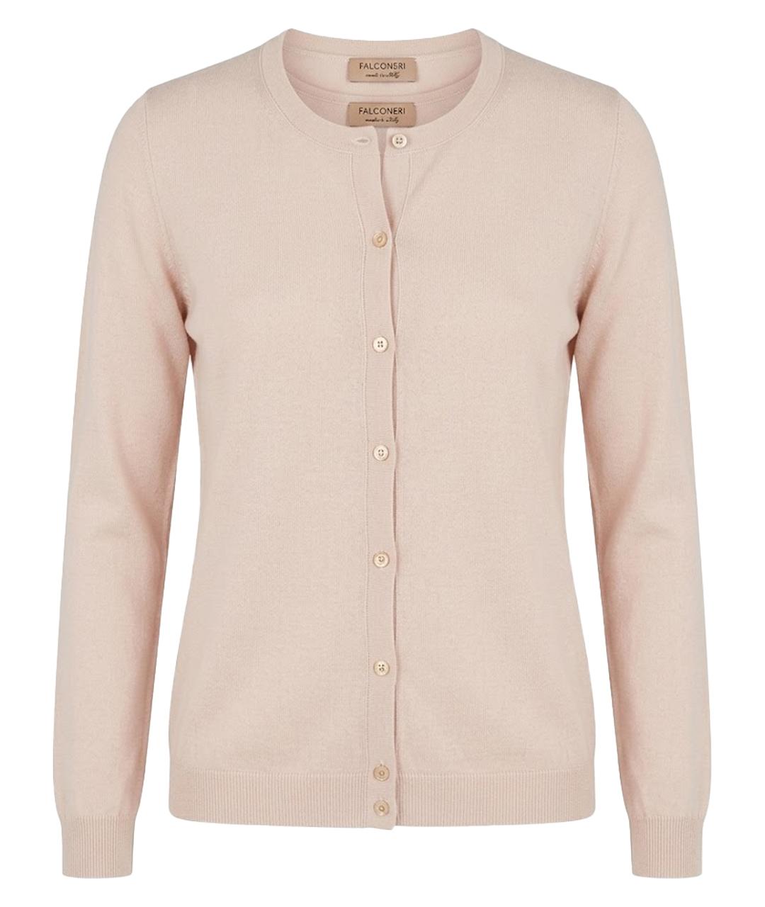 FALCONERI Розовый кашемировый кардиган, фото 1