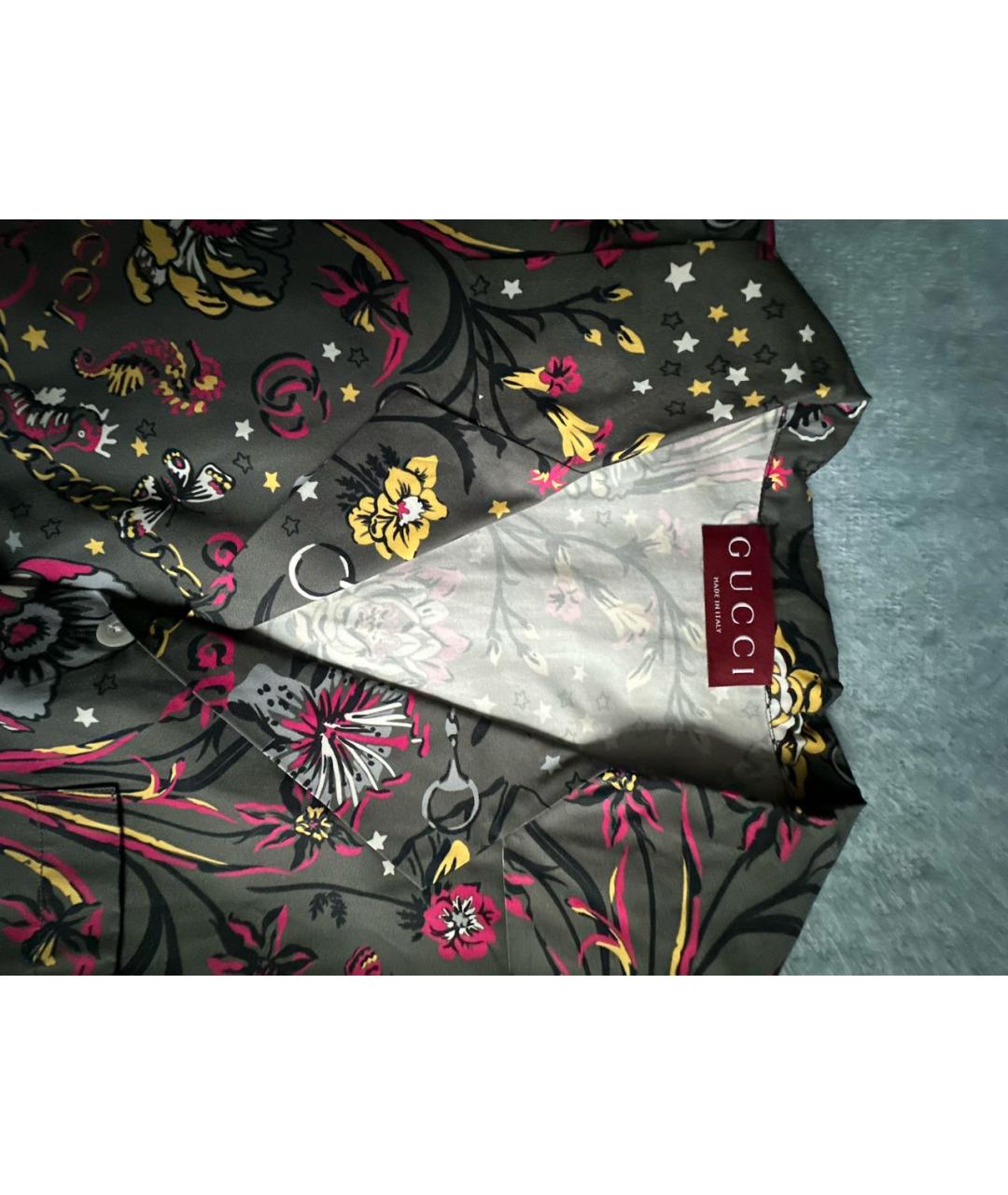 GUCCI Хлопковый пиджак, фото 4