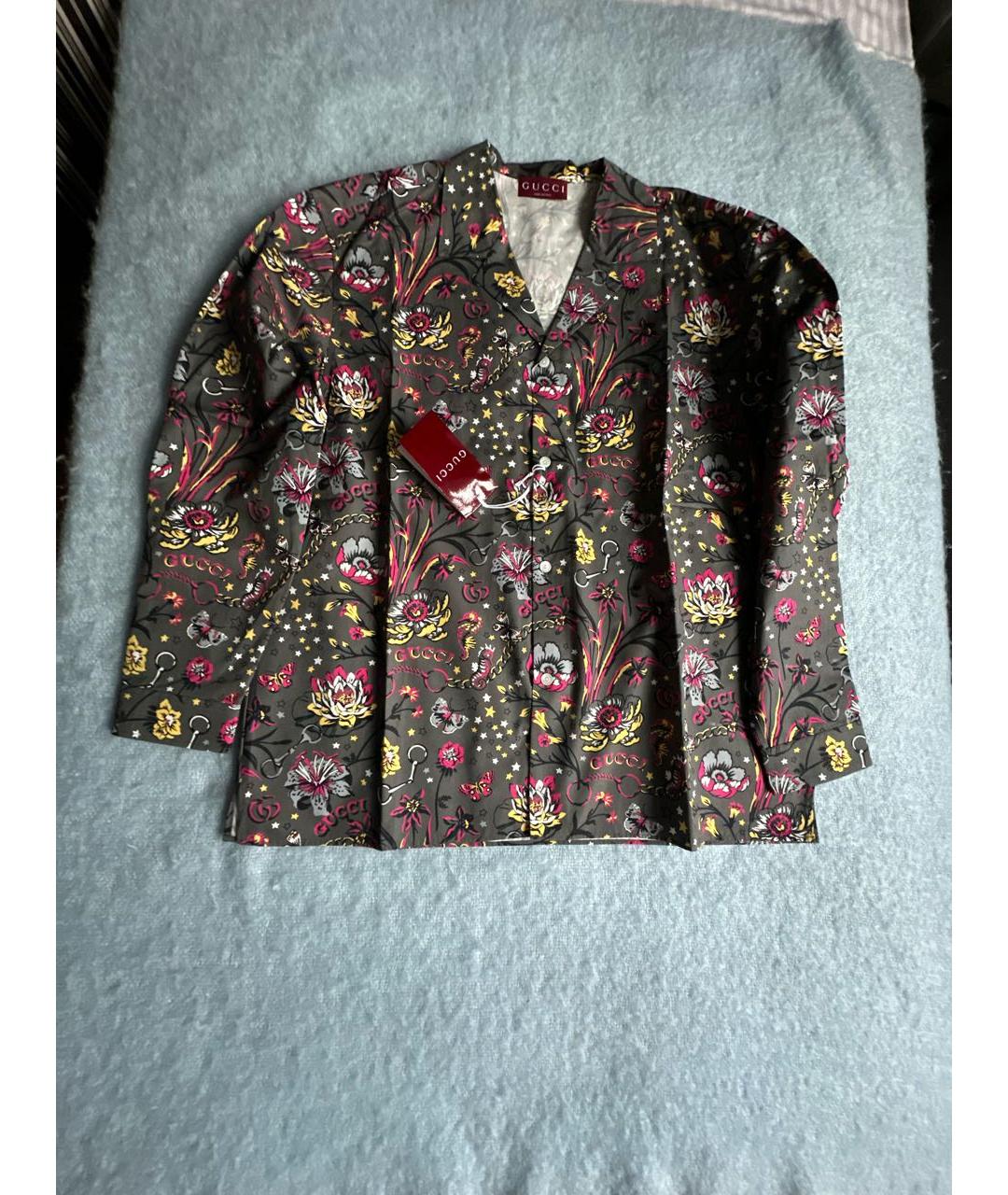 GUCCI Хлопковый пиджак, фото 9