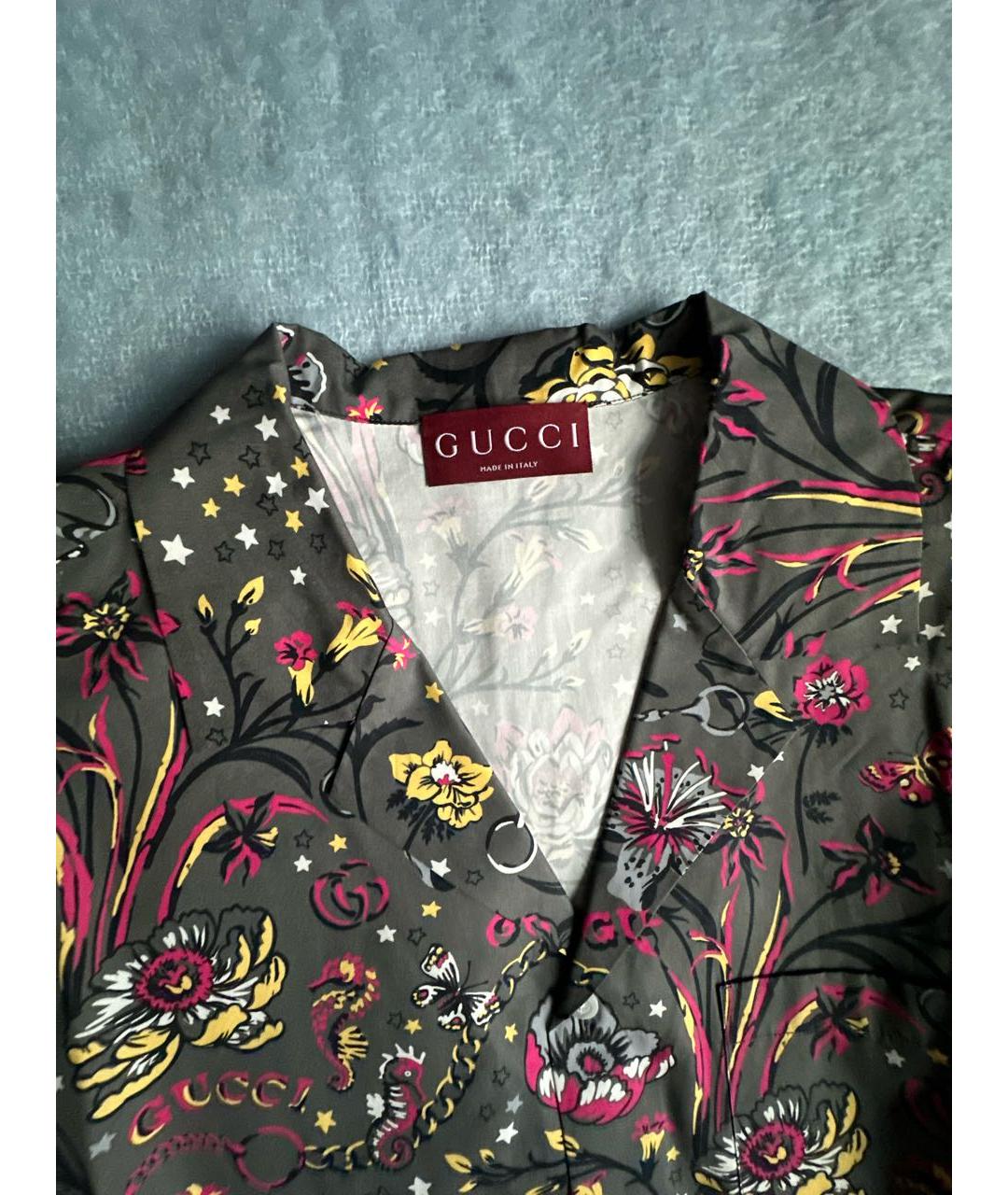GUCCI Хлопковый пиджак, фото 3