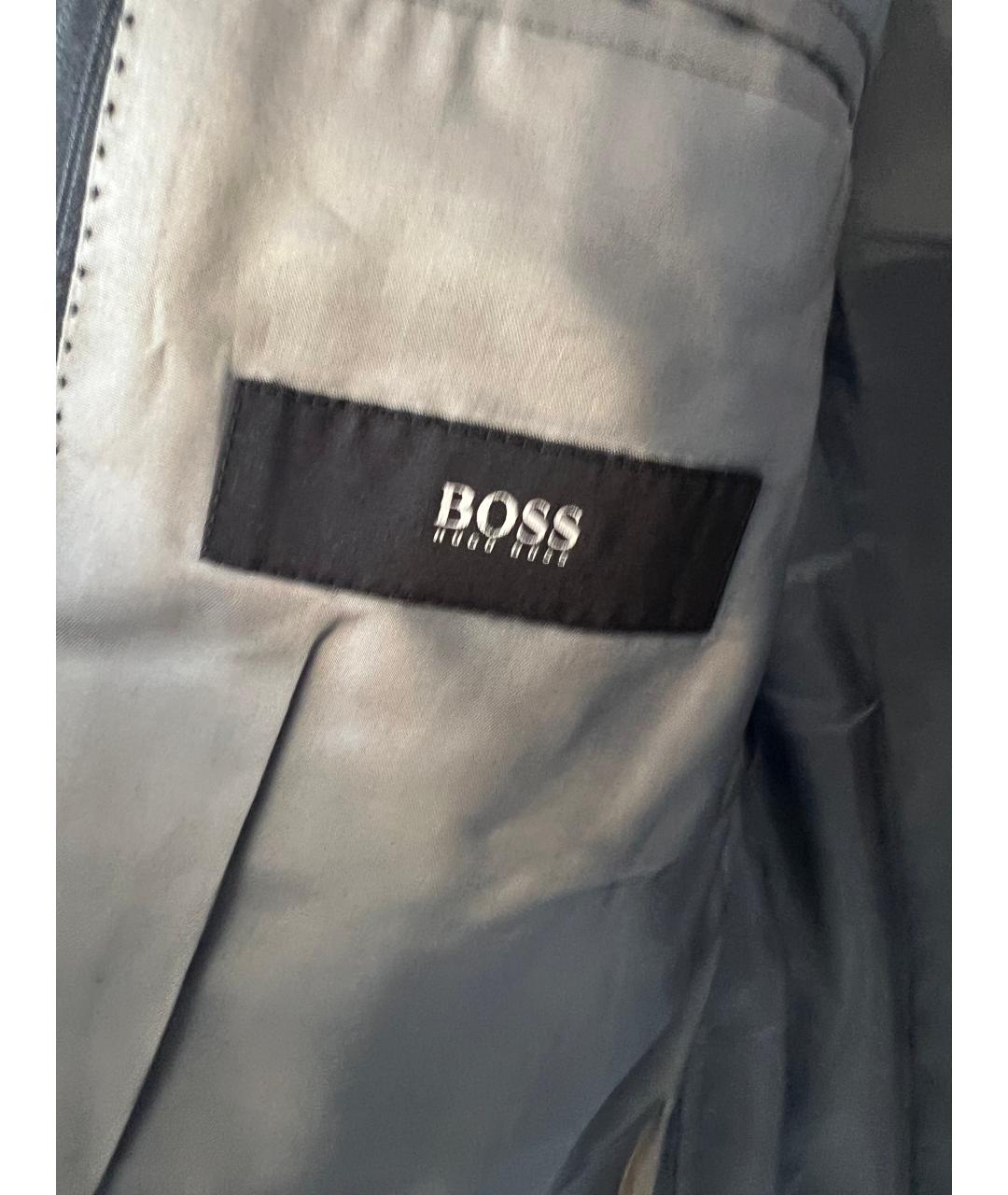 HUGO BOSS Серый классический костюм, фото 6