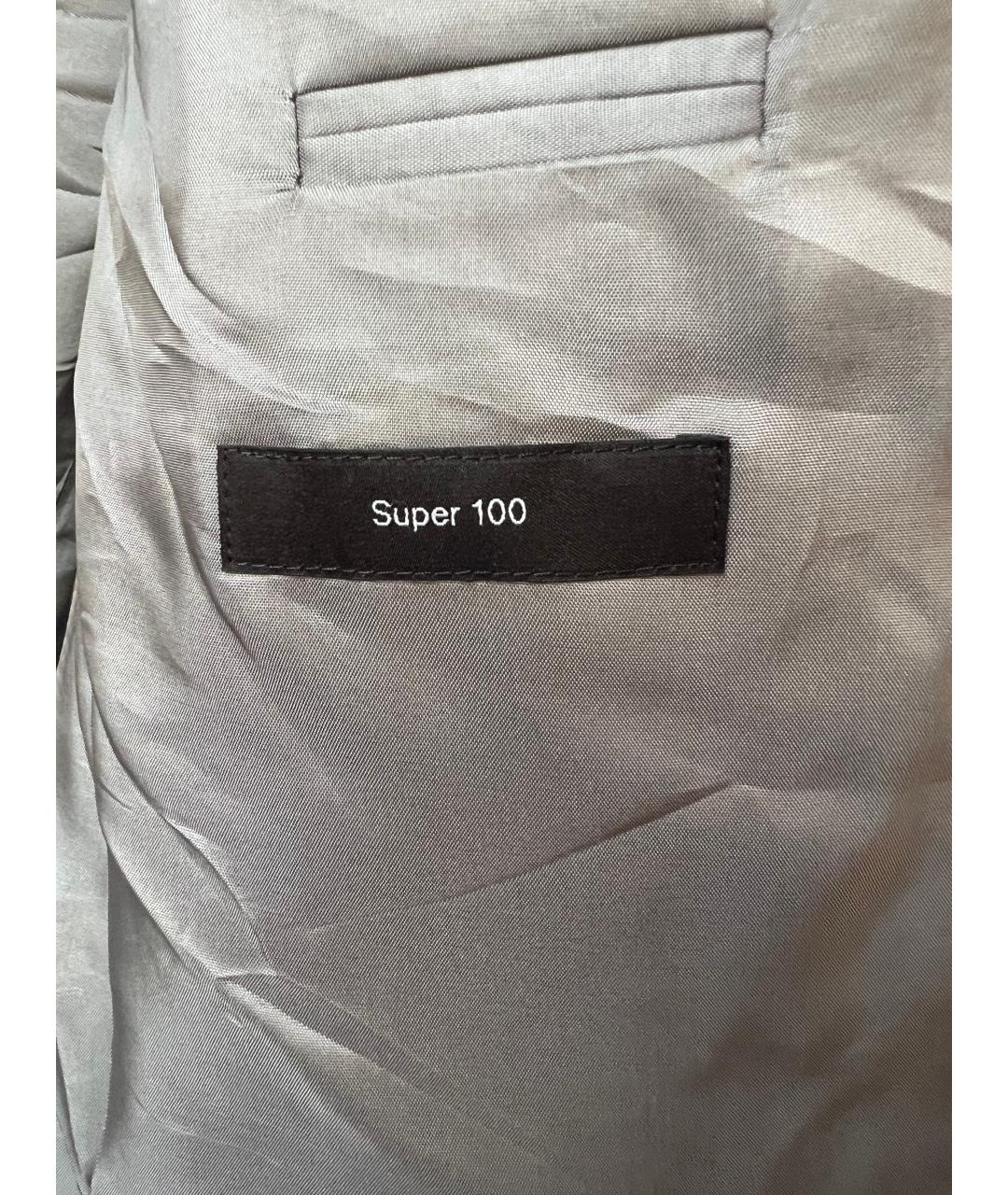 HUGO BOSS Серый классический костюм, фото 5