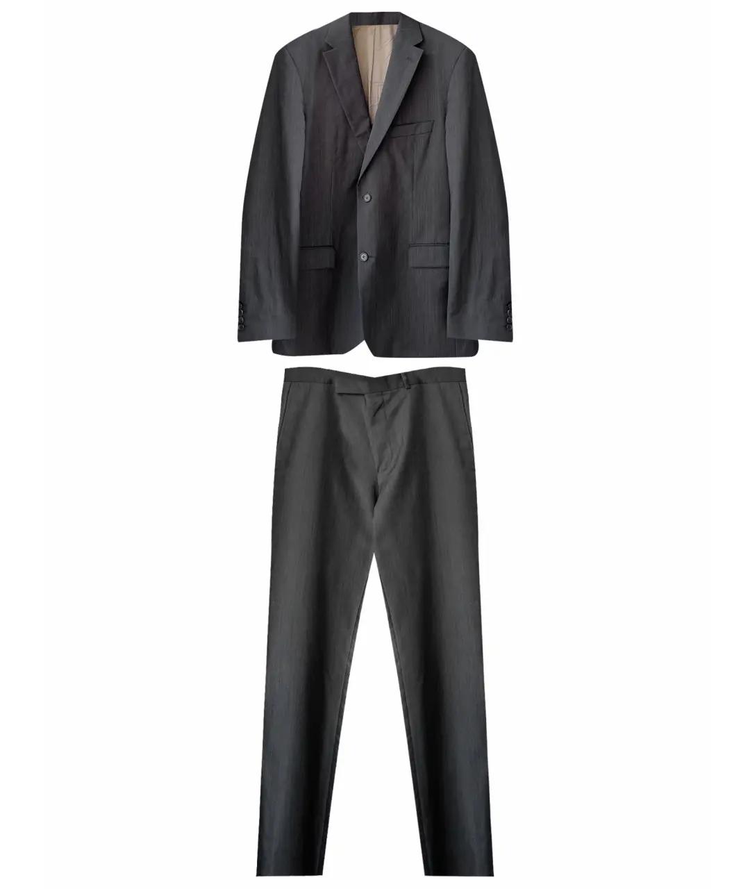 HUGO BOSS Серый классический костюм, фото 7