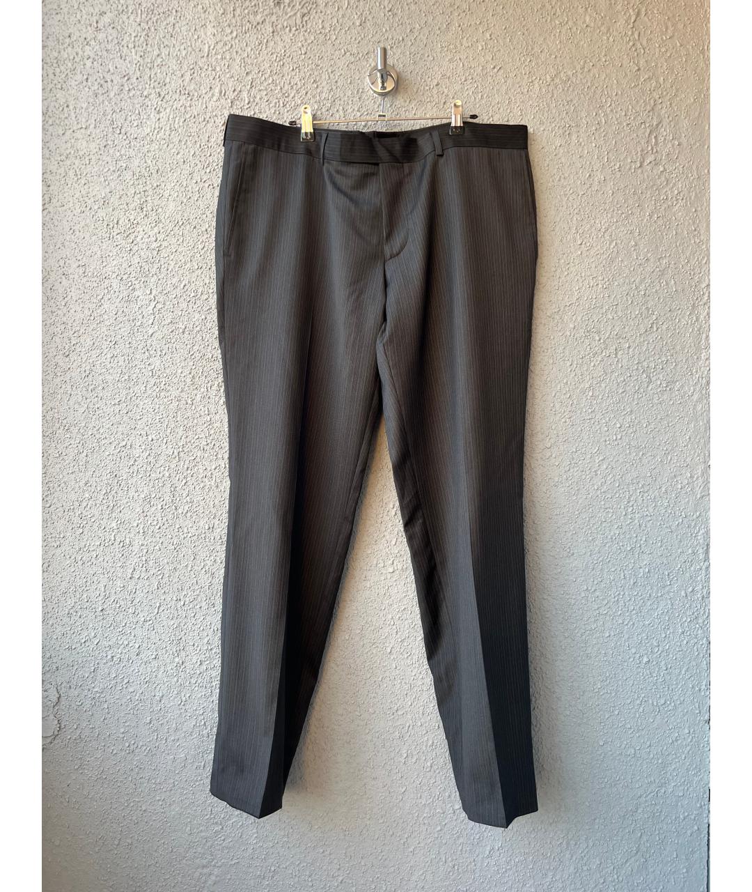 HUGO BOSS Серый классический костюм, фото 3